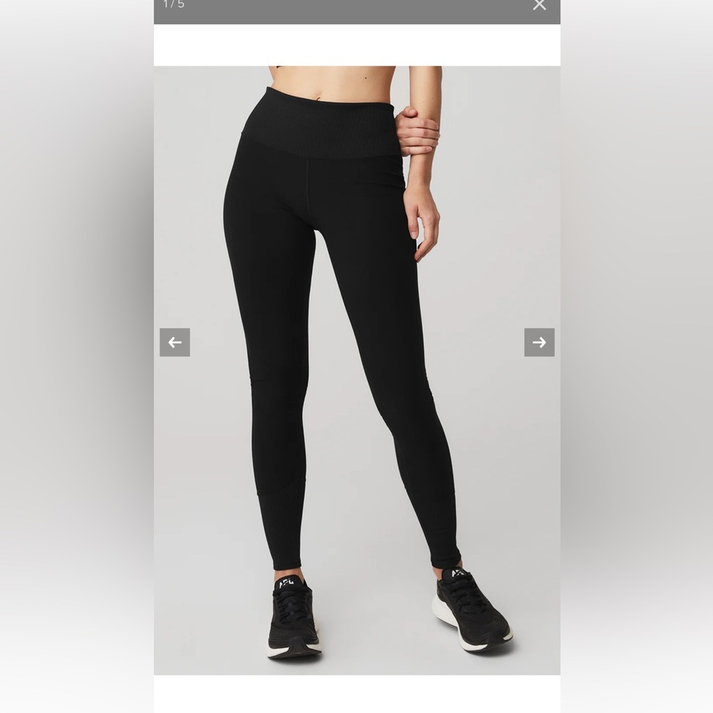 Alo Yoga soft leggings ribbed xs